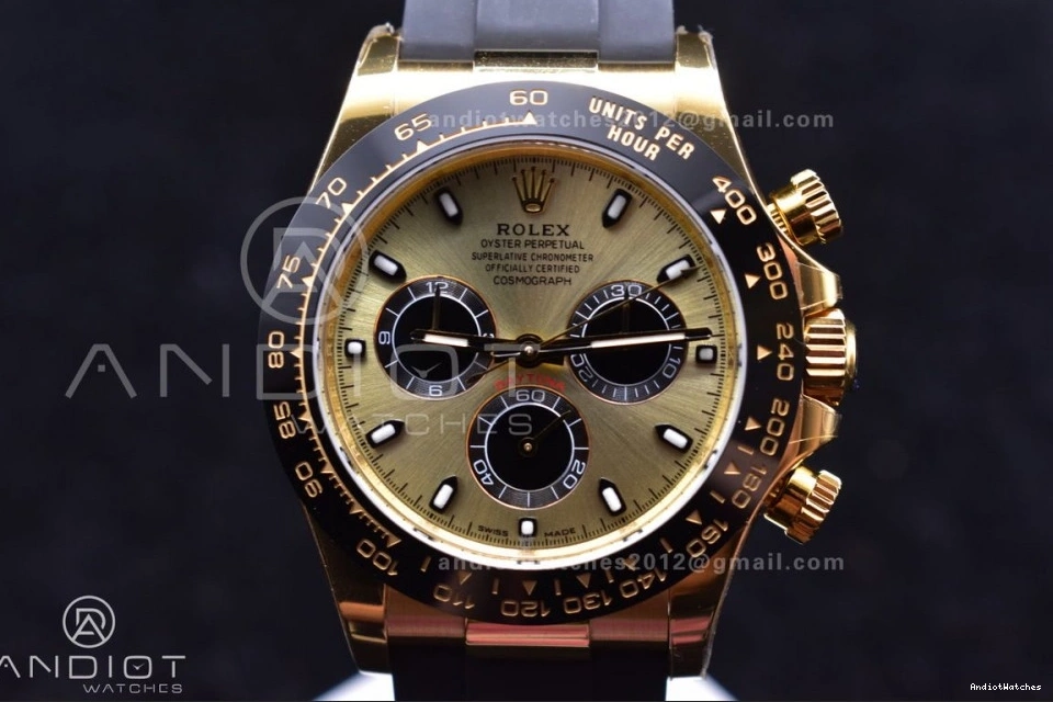 Oysterflex AllSeason Strap V Dial Edition Daytona Black 769 Diamonds SA4130 BTF Best On Rubber 116518 1:1 0205